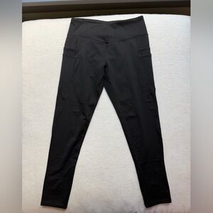 Elegant Black High-Waisted Yoga pants or .Leggings